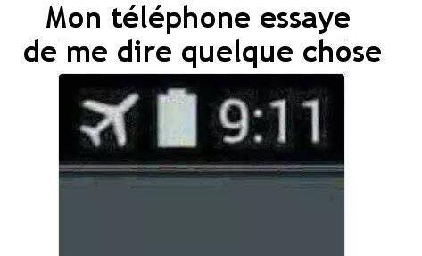 Mon téléphone essaye de me dire quelque chose