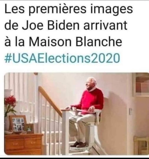 Blague   joe bidon entre a l amaion blanche