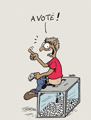 A voté