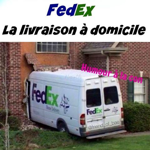 Fedex livraison à domicile