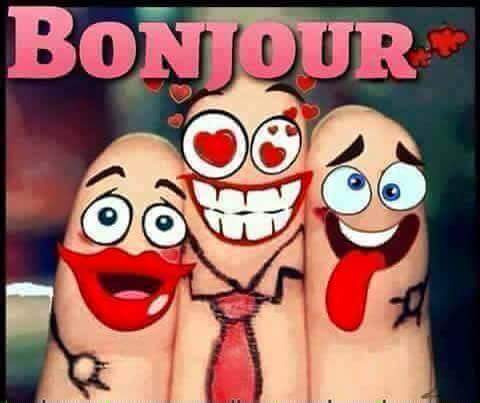 Humour   3 doigts   Bonjour