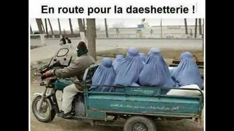 Humour   en route pour la daesheterie