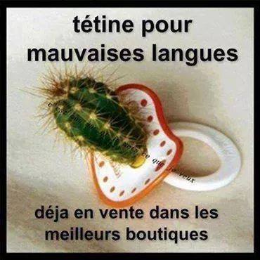 Tétine Pour Mauvaise Langue