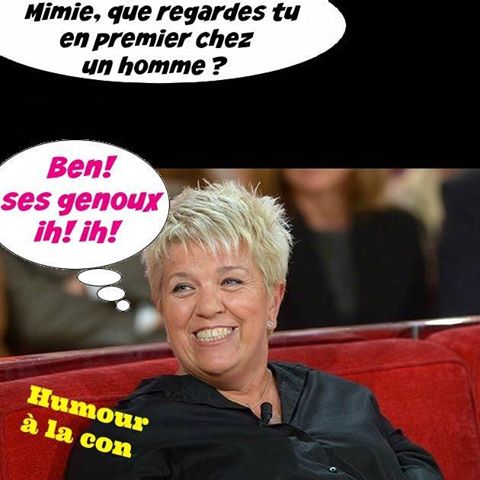 Humour   mimi mati   que regard e tu en 1 er chez un homme   c'est genoux