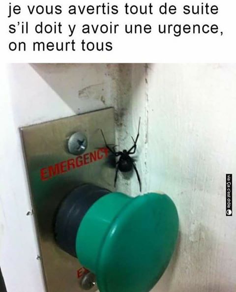 Je vous dit si il y a une urgence on meurt tous