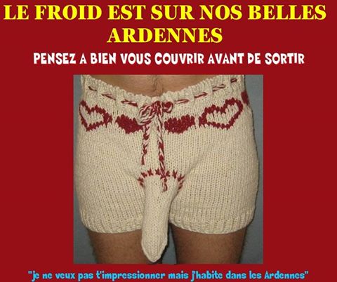 Le froid arrive pensez à bien vous couvrir