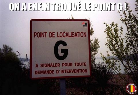 On a enfin trouver le point G