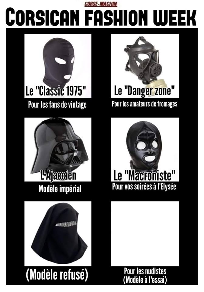 Blague   caricature   masque