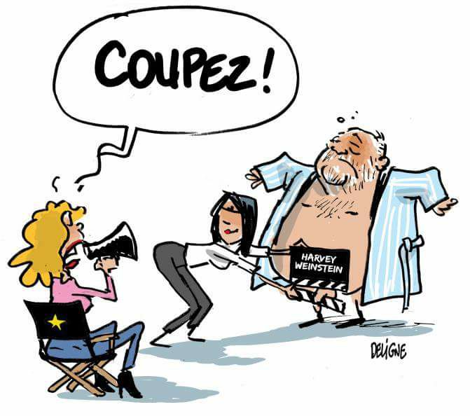 Caricature   blague   Viole   Harvey einstein couper bite film