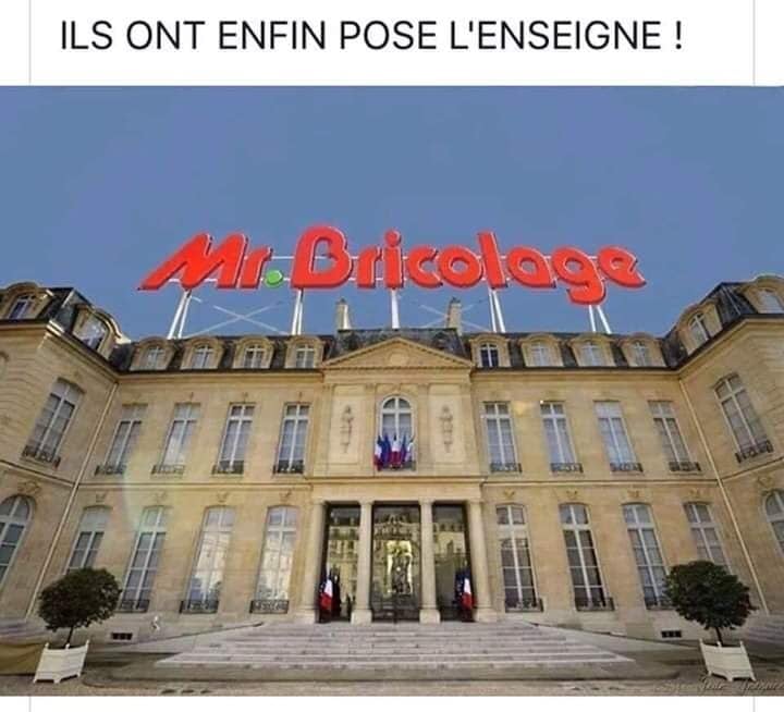 Caricature   élysée   mr bricolage