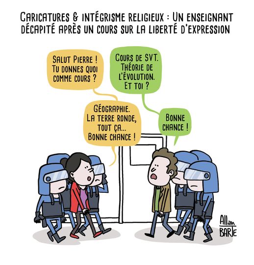 caricature   éducation   religion   un enseignant décapité après son cours sur la liberté d'expression