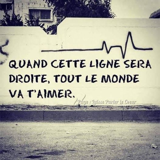 Caricature   Mort   quand cette ligne sera droite, tout le monde va t'aimer