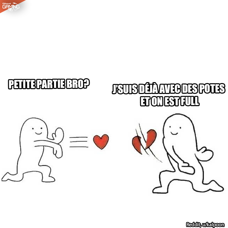 Caricature   personne envoie un coeur et l'autre qui le découpe en 2