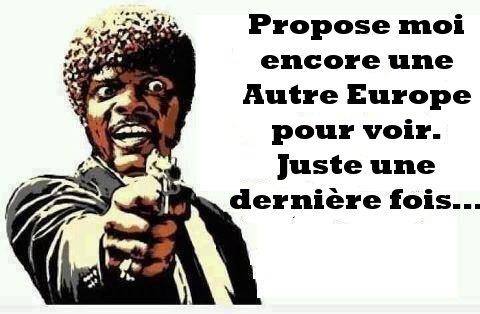 Caricature   propose moi une autre europe pour voir juste une dernière fois