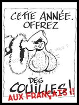 Caricature   sexe    pour cet année offrez des couilles aux français