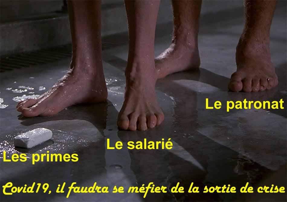 Caricature   Travaille   les primes le salarié le patronat