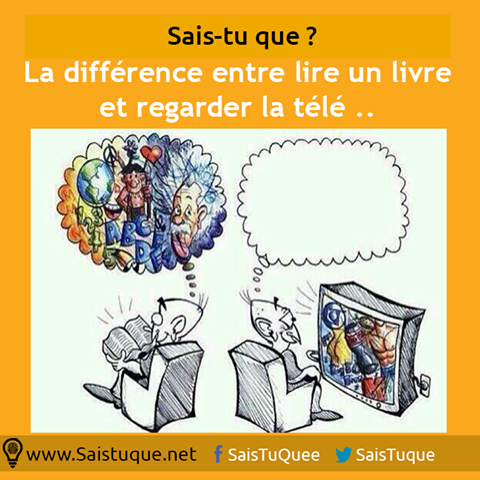 La Différence Entre Un Livre Et La TV