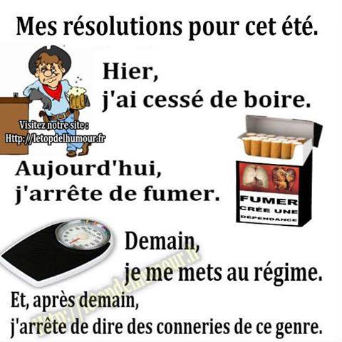 Les Résolution De L'été