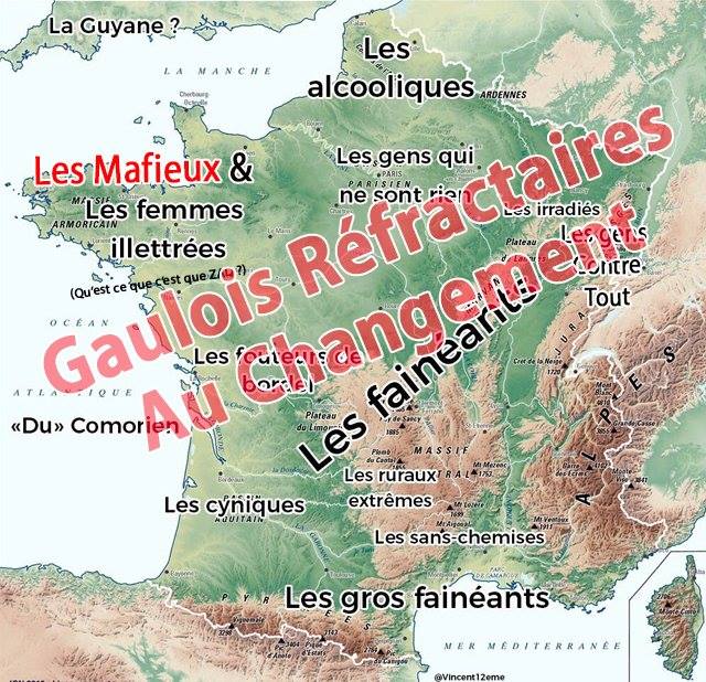 Politique   caricature   gaulois réfractares