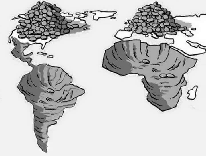 Richesse pillage du sud vers le nord