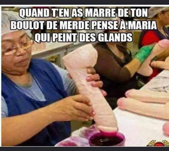 blague maria qui peint de sgland