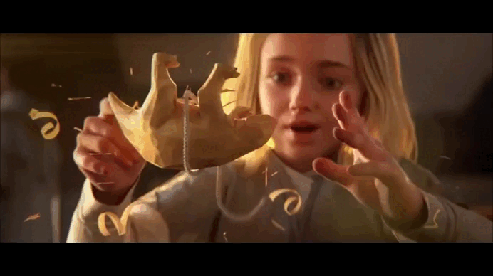 Futur Maitre Jedi enfant qui a de l Avenir entrainement   Formation  Jeune fille cheveux en Or de 6 ans 3