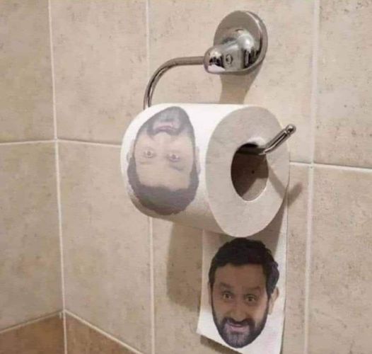 Blague   anouna en papier toilette