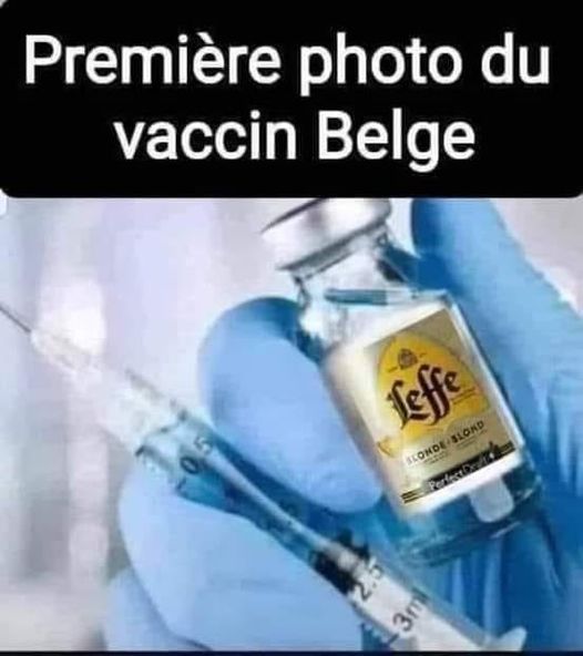 Blague   vaccin belge