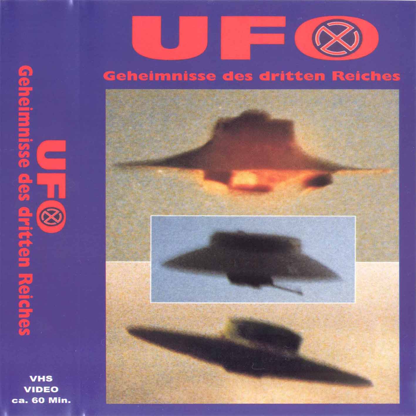 UFO Geheimnisse des dritten Reiches cover VCD front